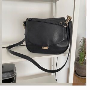 Kate Spade Leather Crossbody Saddle Handbag
